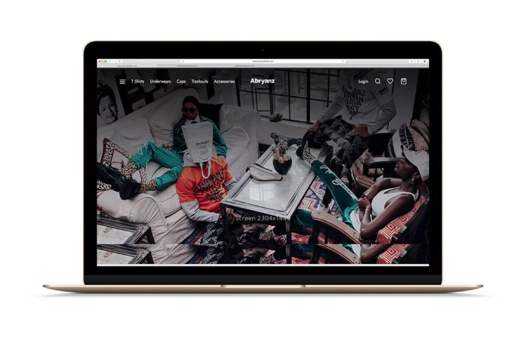 Abryanz Collection website by KasiryeLabs